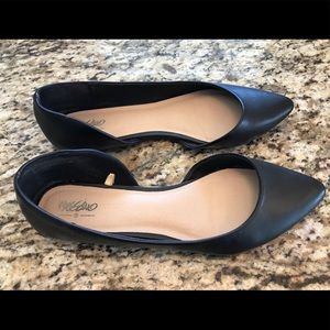Mossimo Black Flats size 8